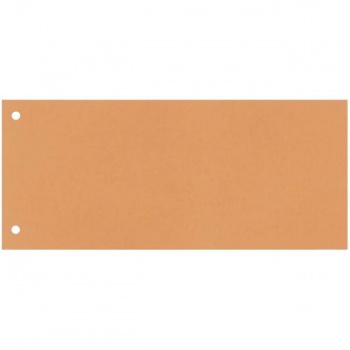 Kartónový rozraďovač Q-CONNECT úzky oranžový 