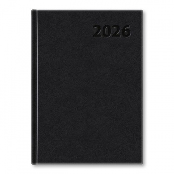 Diár denný A5 Manager 2026 - čierny 