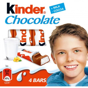 DARČEK: Kinder čokoláda, 50 g 
