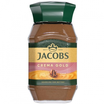 Káva JACOBS Crema Gold instantná 190 g 