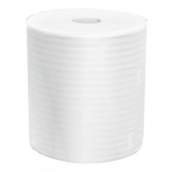 Papierové utierky v rolke 2-vrstvové 100% celulóza Autocut, návin 130 m, 1 ks 