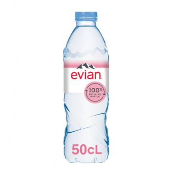 Minerálna voda Evian 24 x 0,5 ℓ PET 