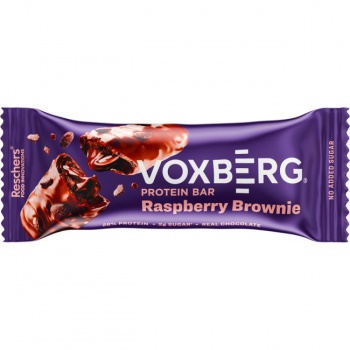 DARČEK: Voxberg proteínová tyčinka malinové brownie 50g 