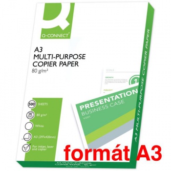 Kopírovací papier Q-Connect A3, 80g 