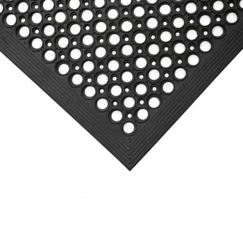 Rohož exteriérová pryžová Rampmat 90x150cm čierna 