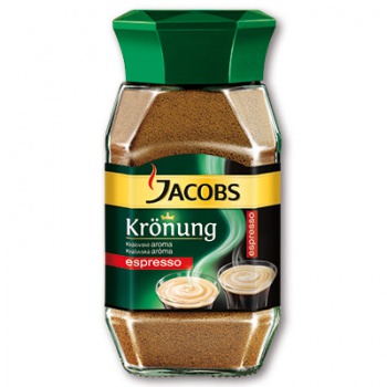 Instantná káva Jacobs Krönung Espresso instant, 200g