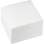 Poznámkový bloček kocka Office products lepená biela, 85x85x40 mm 