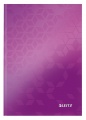 Zápisník Leitz WOW - A5, linajkový, purpurový