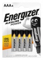 Alkalické batérie Energizer Power 1,5V typ AAA 4ks