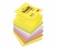Samolepiaci Z-bloček Post-it, 76x76 mm, neónové farby, 6 bločkov po 100 lístkov 