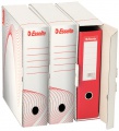 Archivačné škatule na zakladače Esselte -9,7 x 35,5 x 30,0 cm, biela