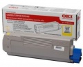 Toner OKI 43865721  - žltá