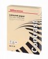 Farebný papier Office Depot Contrast - A4, pastelovo lososová, 80 g, 500 listov