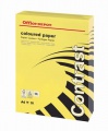 Farebný papier Office Depot Contrast - A4, intenzívna žltá, 80 g, 500 listov