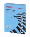 Farebný papier Office Depot Contrast - A4, intenzívna modrá, 80 g, 500 listov