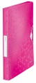 Box na dokumenty s gumičkou LEITZ WOW - A4, ružový