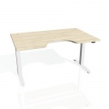 Písací stôl Hobis Motion Ergo MSE 2 1200 - agát/biela