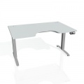 Písací stôl Hobis Motion Ergo MSE 2M 1200 - sivá/sivá