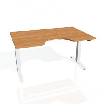 Písací stôl Hobis Motion Ergo MSE 2 1400 - jelša/biela