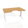 Písací stôl Hobis Motion Ergo MSE 2 1600 - buk/biela