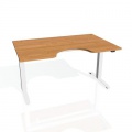 Písací stôl Hobis Motion MSE 2 1800 - jelša/biela