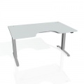 Písací stôl Hobis Motion MSE 2 1800 - sivá/sivá
