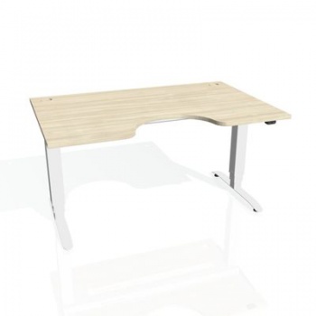 Písací stôl Hobis Motion MSE 3 1200 - agát/biela