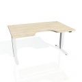 Písací stôl Hobis Motion MSE 3 1400 - agát/biela