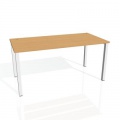 Písací stôl Hobis Uni US 800 - buk/biela