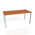 Písací stôl Hobis Uni US 1200 - čerešňa/sivá