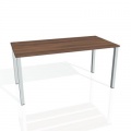 Písací stôl Hobis Uni US 1200 - orech/sivá