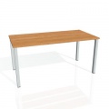 Písací stôl Hobis Uni US 1400 - jelša/sivá