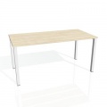 Rokovací stôl Hobis Uni UJ 1600 - agát/biela