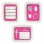 Úložný box vekom Leitz MyBox WOW - plastový, veľkosť L, biely/ružový
