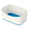 Stolný box Leitz MyBox WOW - plastový, biely/modrý