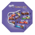 čokoládky Milka - singles mix, 147g