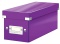 Krabica na CD Click & Store purpurová 