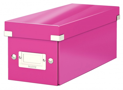 Box na CD LEITZ Click-N-Store WOW - A4, ružový