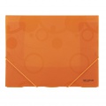 Dosky na dokumenty s chlopňami a gumičkou Neo Colori - A4, oranžová
