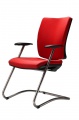 Konferenčná stolička Galia Meeting, červená