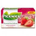 Ovocný čaj Pickwick sladká jahoda, 20x 2 g