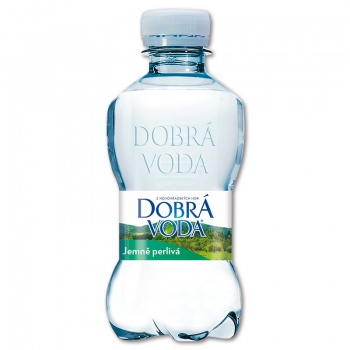 Minerálna voda Dobrá voda - jemne perlivá, 8x 0,25 l