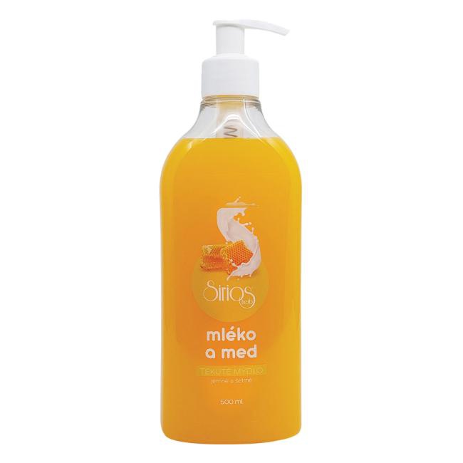 Sirios Herb tekuté mydlo 500 ml - Mlieko&amp;Med