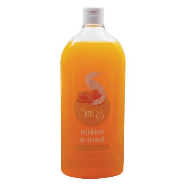 Sirios Herb tekuté mydlo 1 l - Mlieko&amp;Med