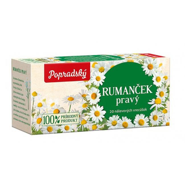 bop poprad Čaj BOP bylinný rumanček pravý 20 x 1,5 g