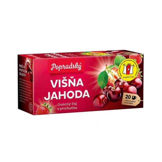 bop poprad Čaj BOP ovocný višňa jahoda 20 x 2g