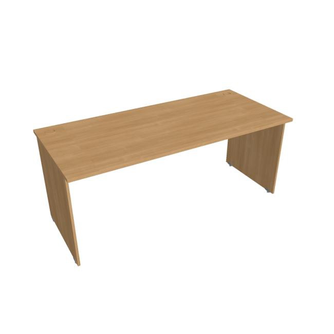 Hobis Pracovný stôl Gate, 180x75,5x80 cm, dub/dub