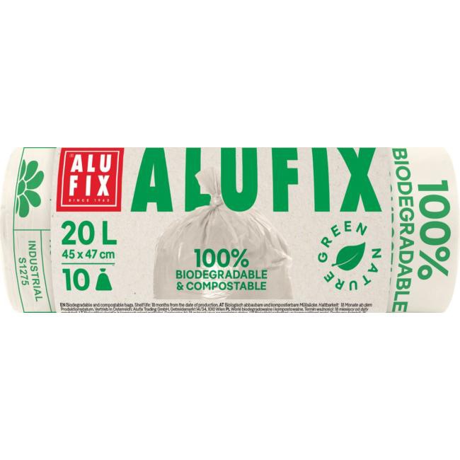 Alufix Vrecia kompostovateľné na bio odpad 20l/10 ks