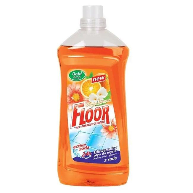 Floor 1,5 l UNI čistič na podlahy a dlažbu orange