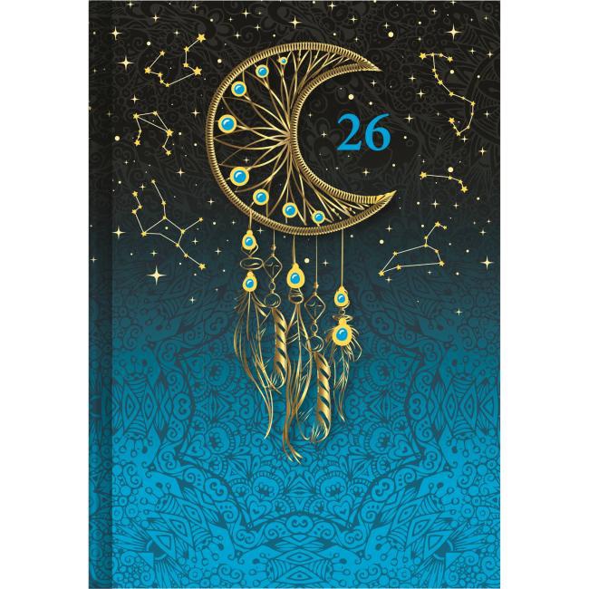 spektrum grafik Diár denný A5 14,2x20,4 cm - ART Lapač snov 2026